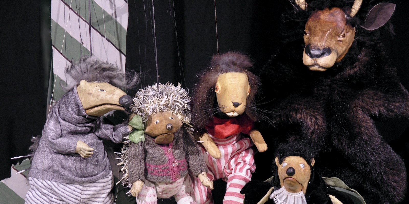 Un espectáculo de marionetas
